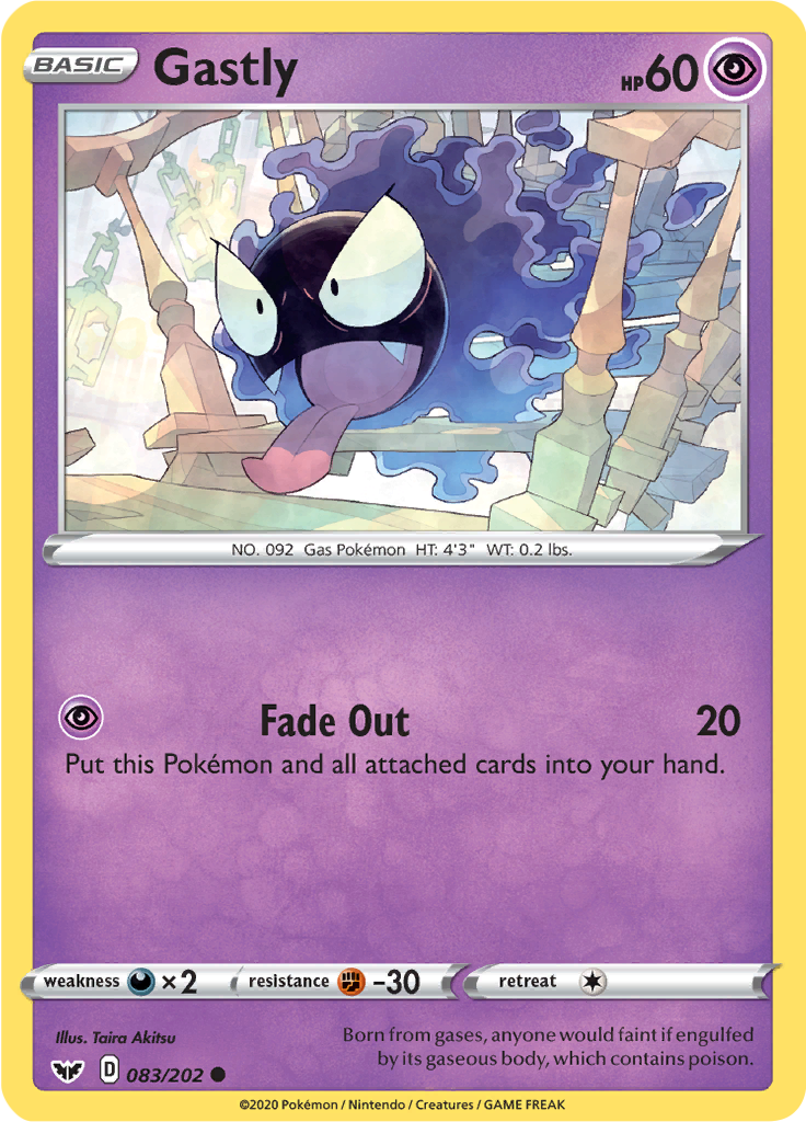 Gastly (Reverse Holo)