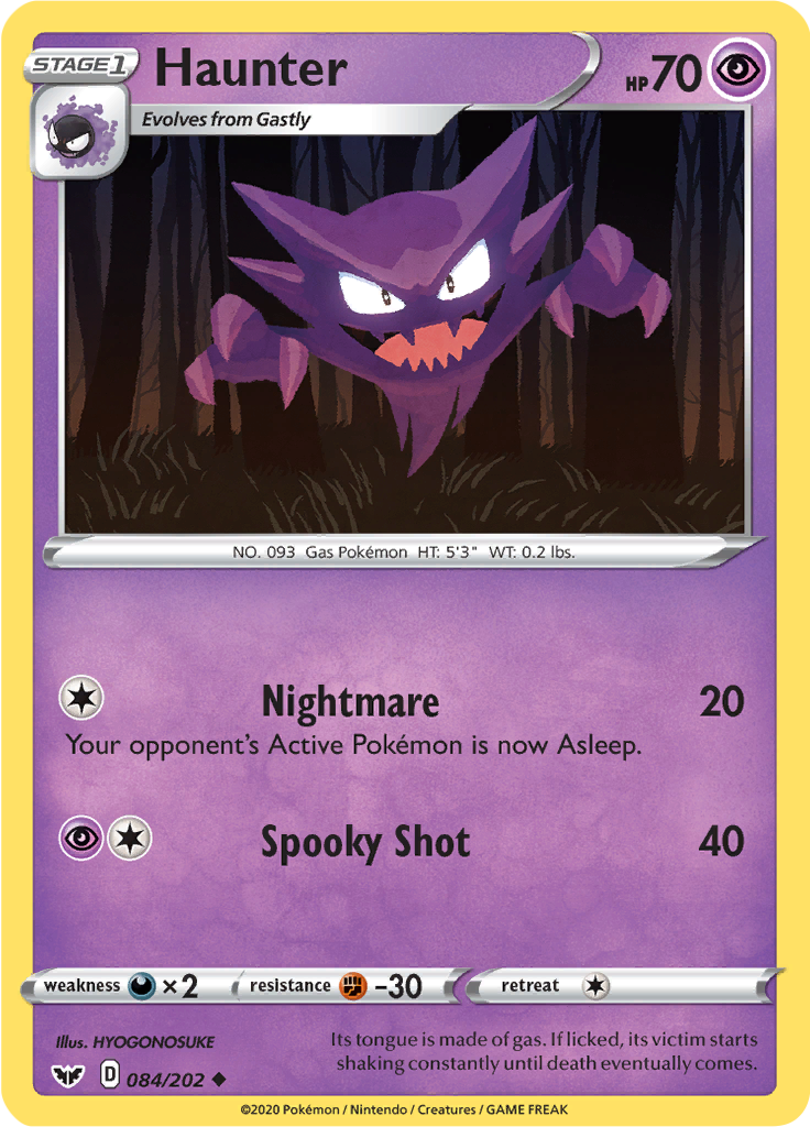 Haunter (Reverse Holo)