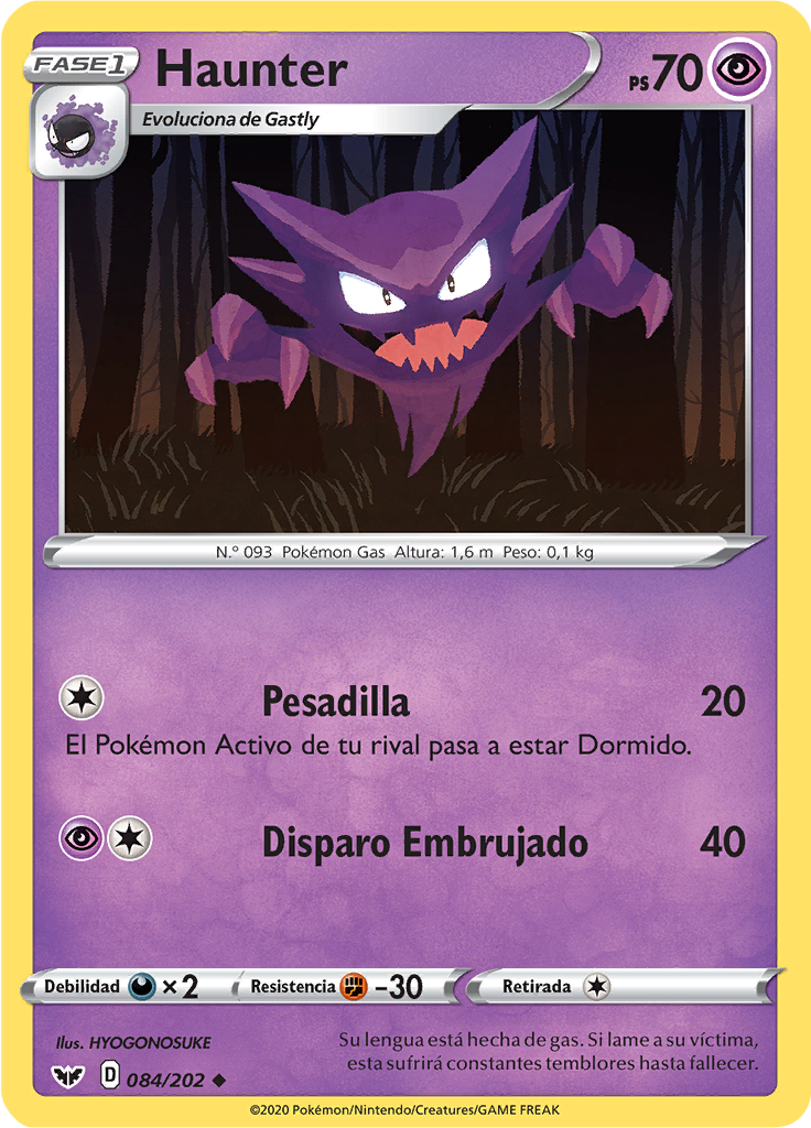Haunter (Reverse Holo)