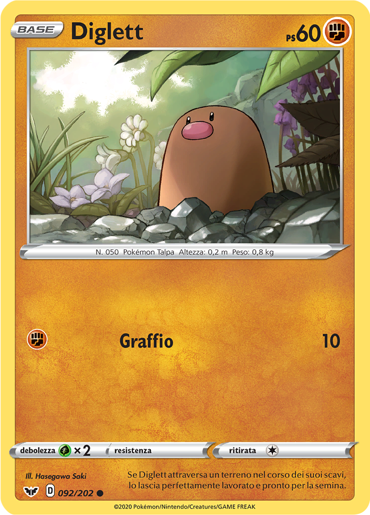 Diglett (Reverse Holo)