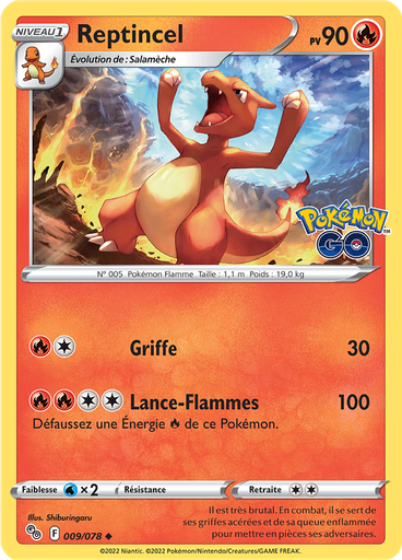 Reptincel (Reverse Holo)