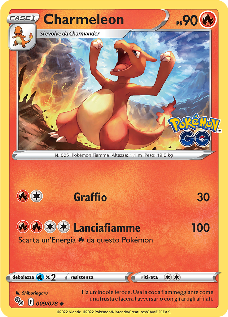 Charmeleon (Reverse Holo)