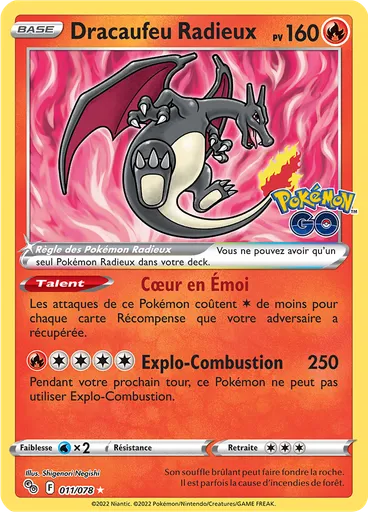 Dracaufeu Radieux