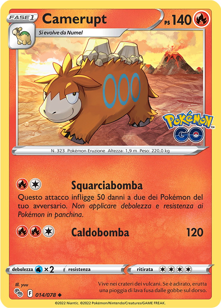 Camerupt (Reverse Holo)