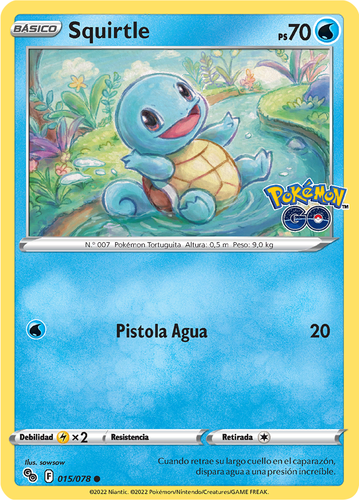 Squirtle (Reverse Holo)