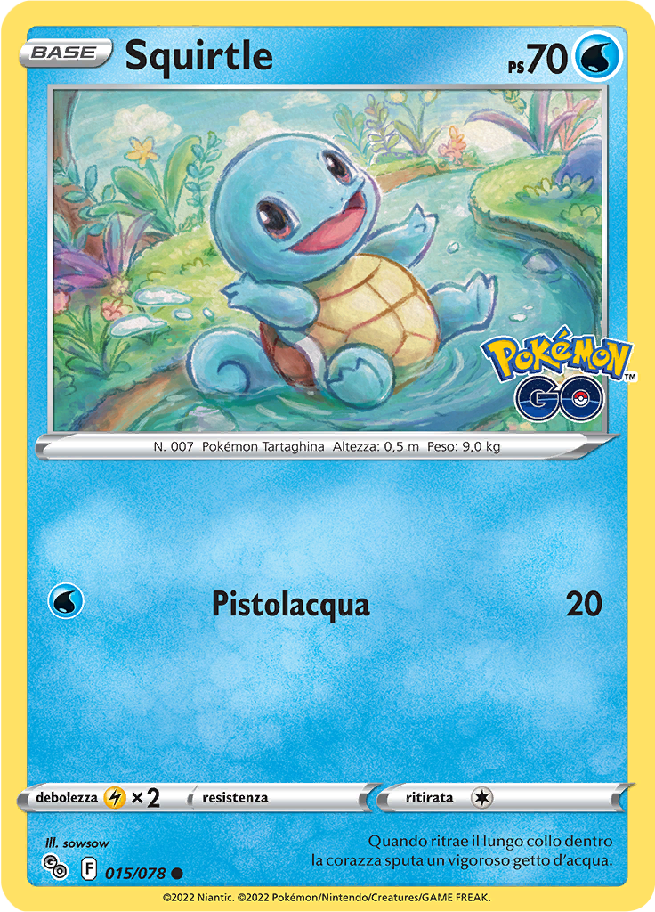 Squirtle (Reverse Holo)