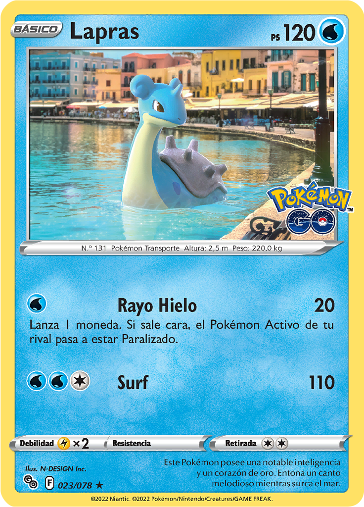 Lapras (Reverse Holo)