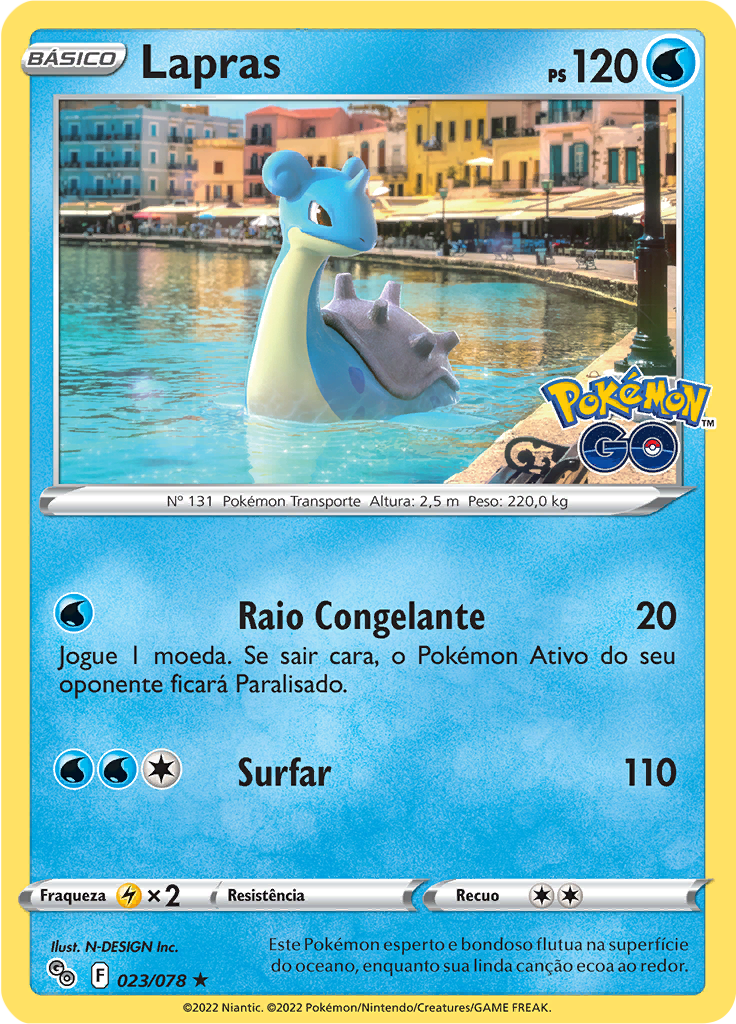Lapras (Reverse Holo)