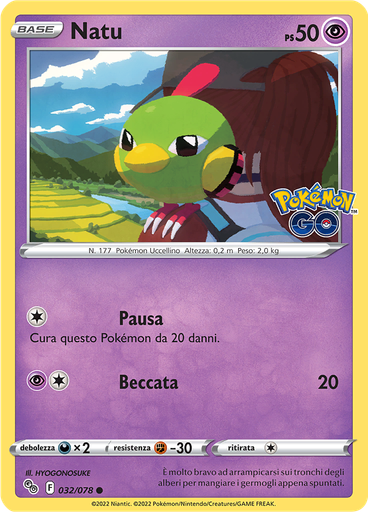 Natu (Reverse Holo)