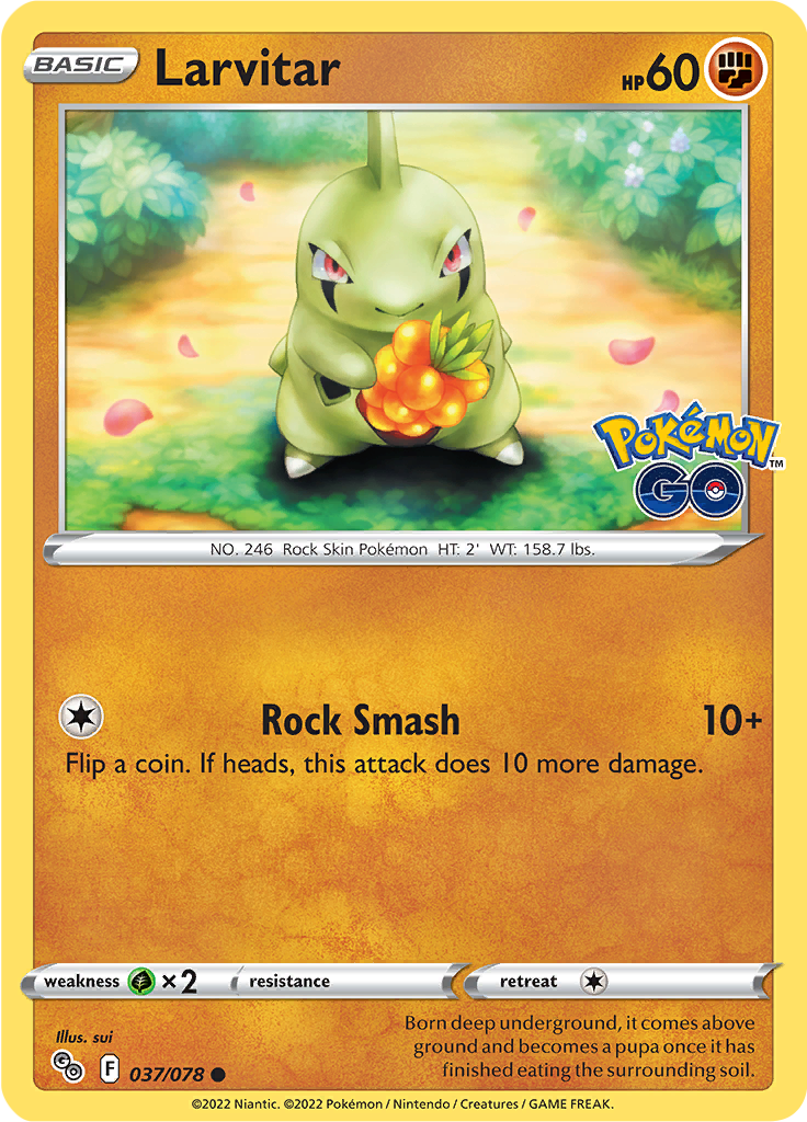 Larvitar (Reverse Holo)