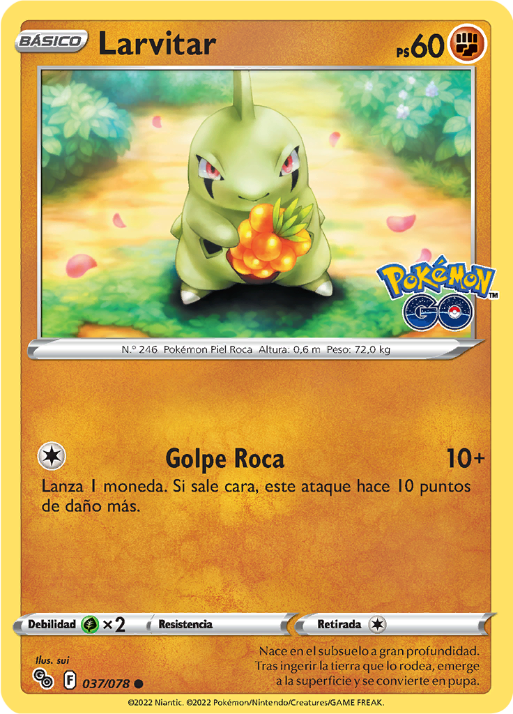 Larvitar (Reverse Holo)