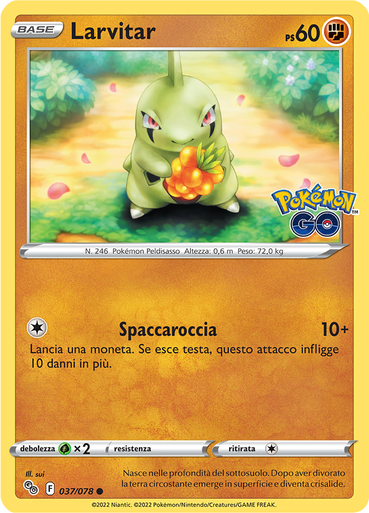 Larvitar (Reverse Holo)