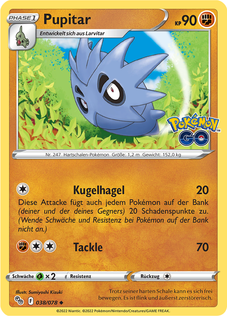 Pupitar (Reverse Holo)