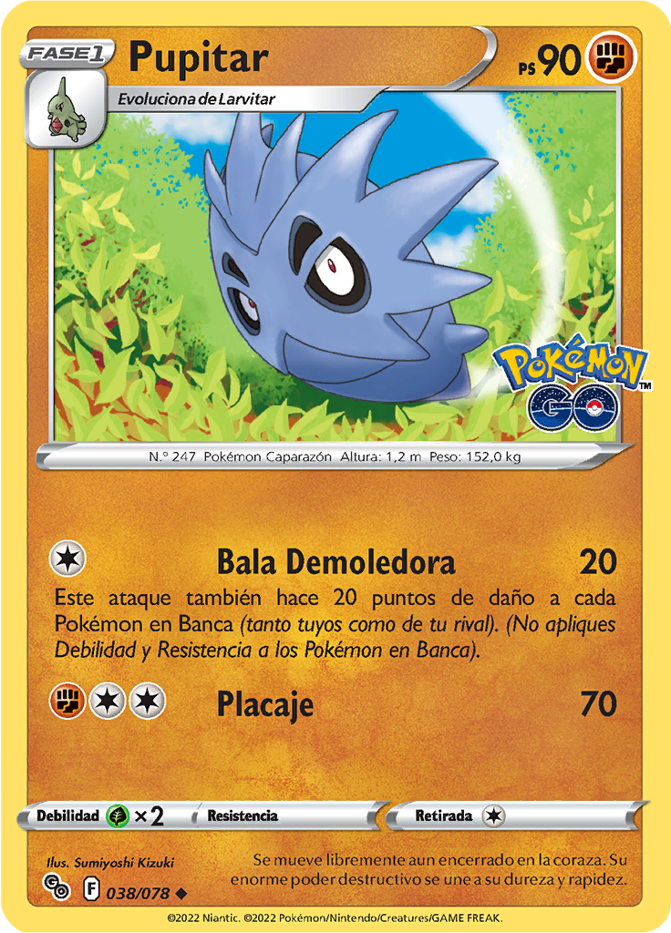 Pupitar (Reverse Holo)
