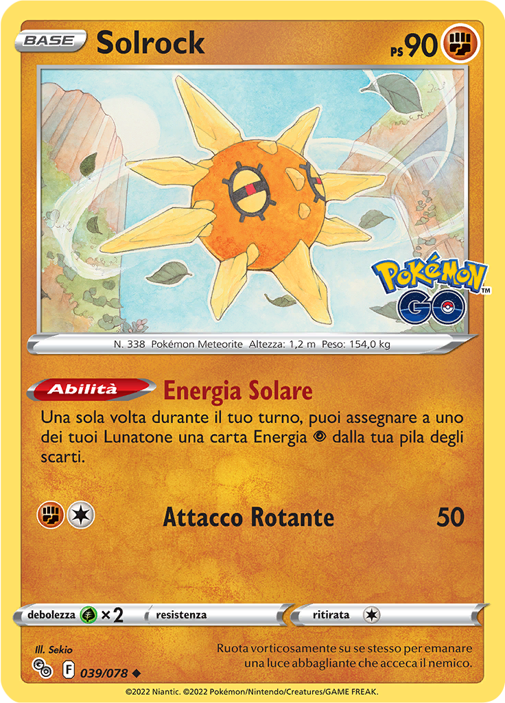 Solrock (Reverse Holo)