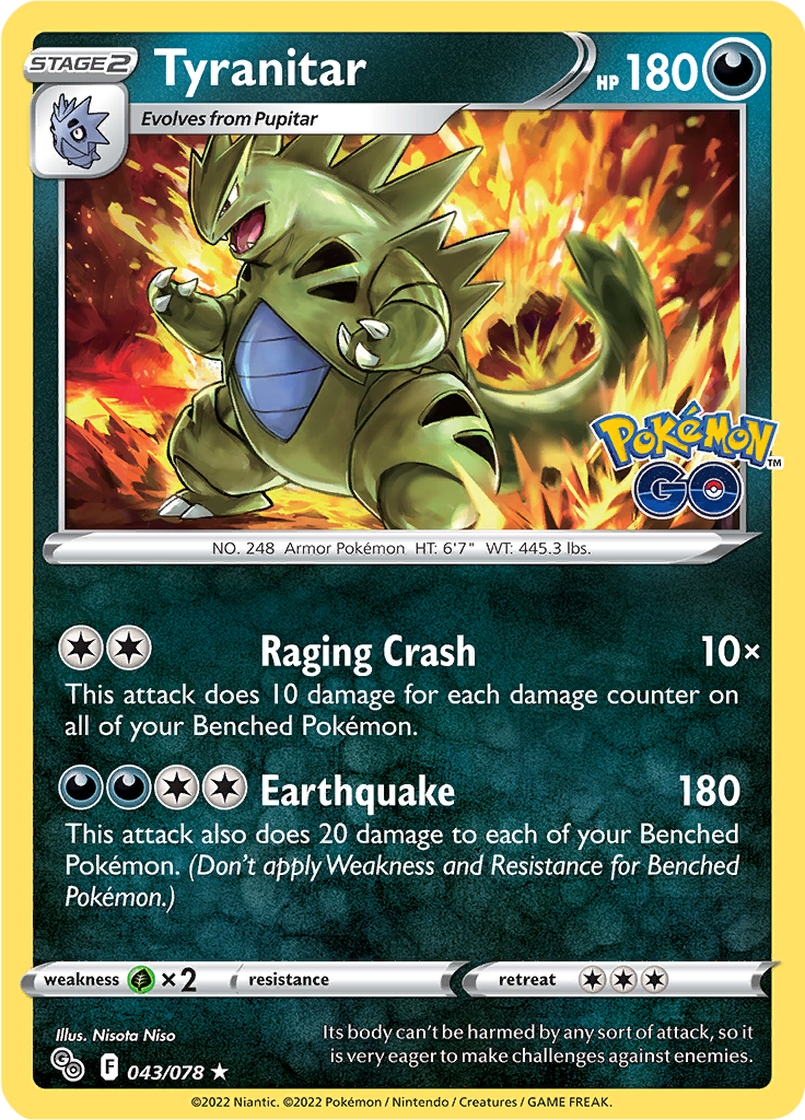 Tyranitar (Reverse Holo)