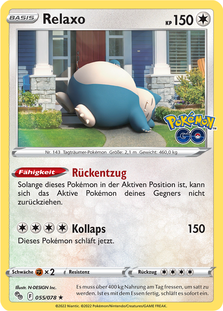 Relaxo (Reverse Holo)
