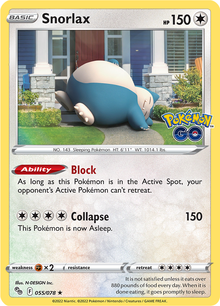 Snorlax (Reverse Holo)