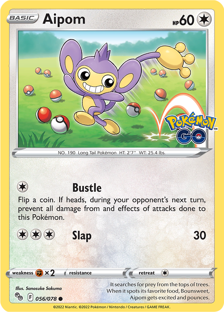 Aipom (Reverse Holo)