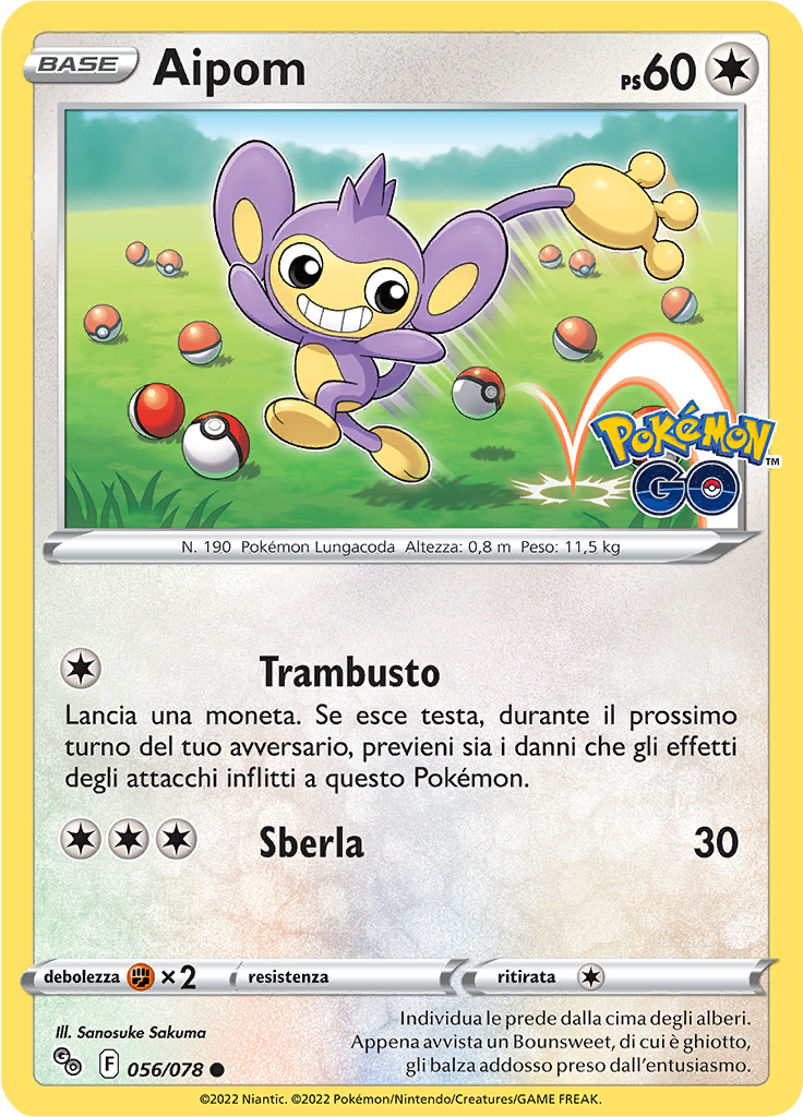 Aipom (Reverse Holo)