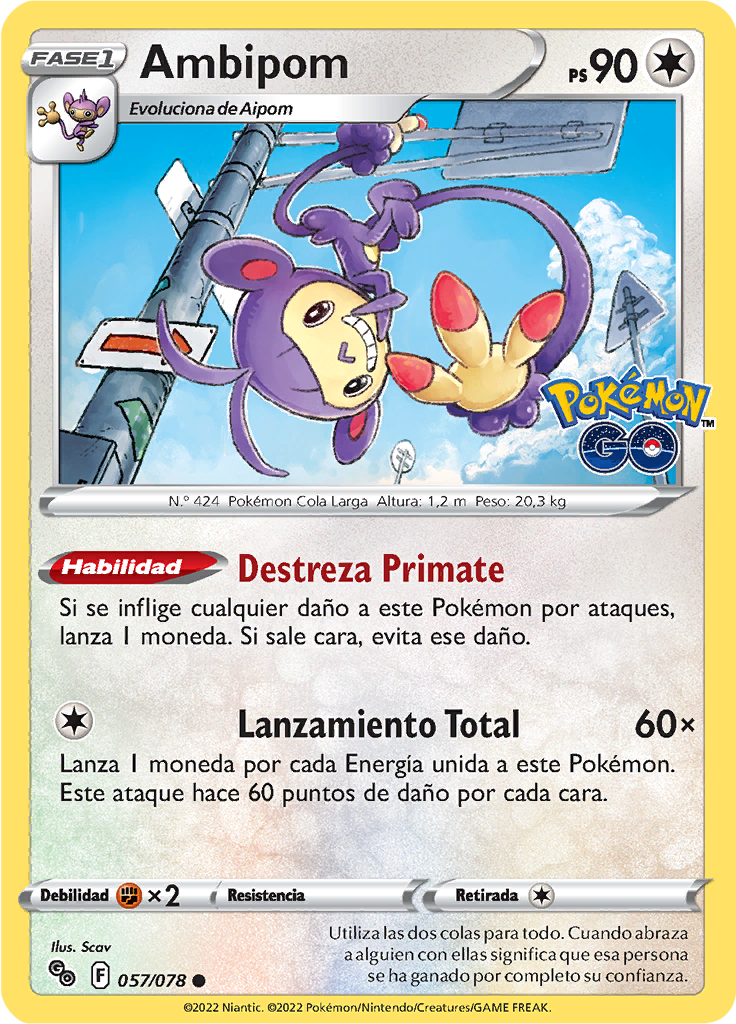 Ambipom (Reverse Holo)
