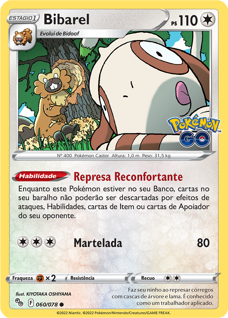 Bibarel (Reverse Holo)