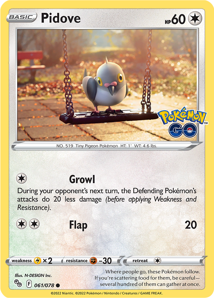 Pidove (Reverse Holo)