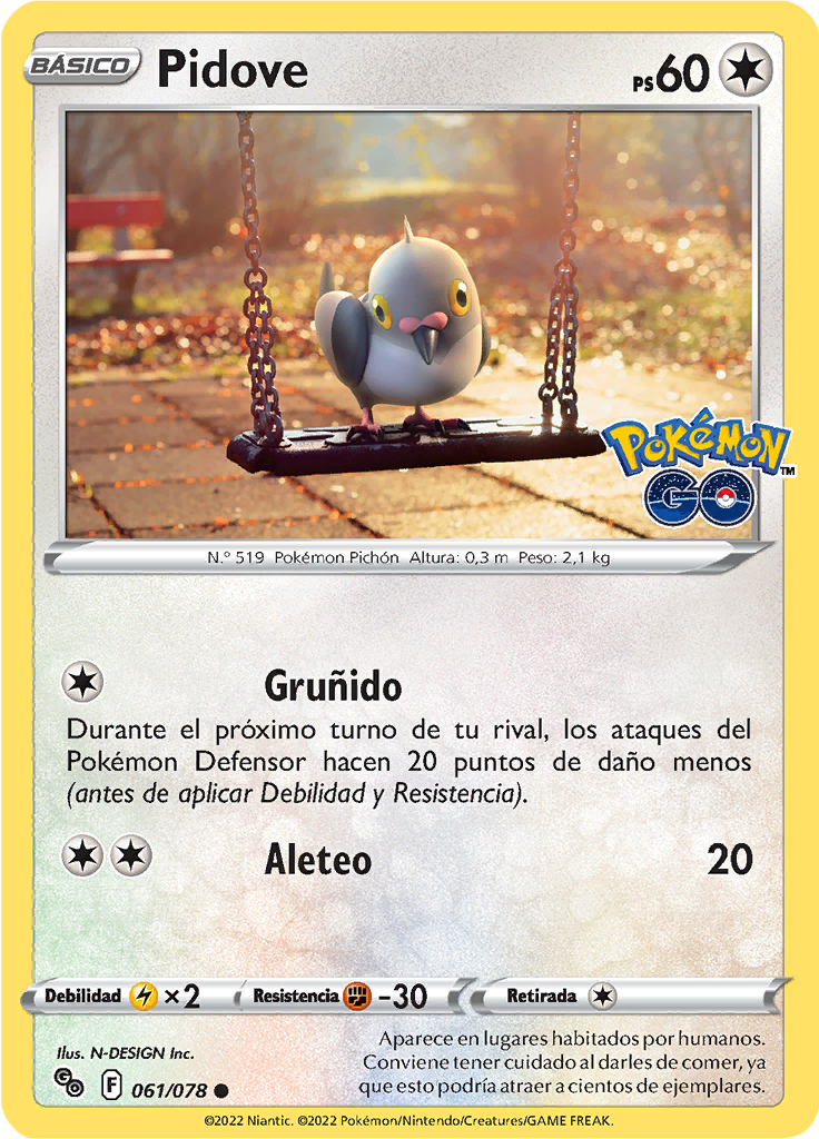 Pidove (Reverse Holo)