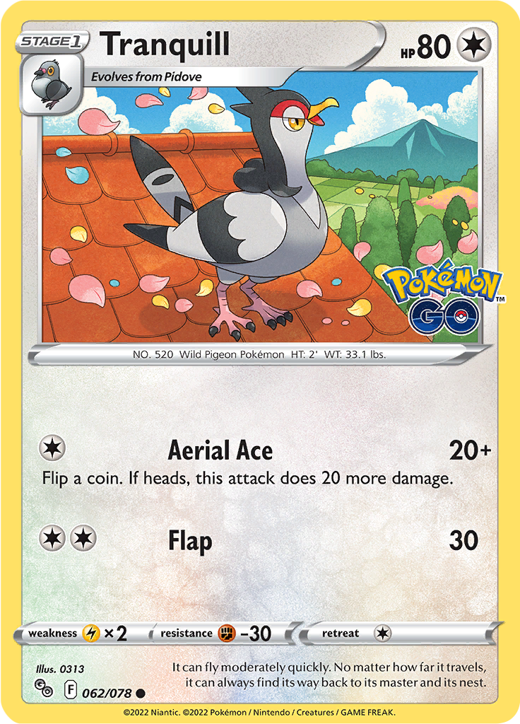 Tranquill (Reverse Holo)