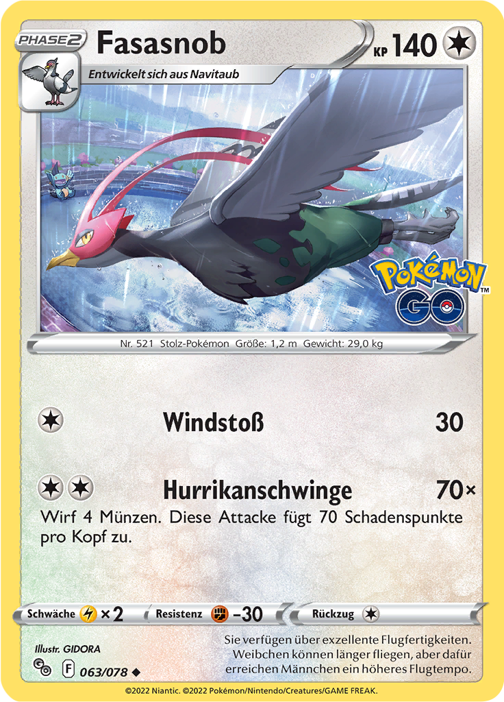 Fasasnob (Reverse Holo)