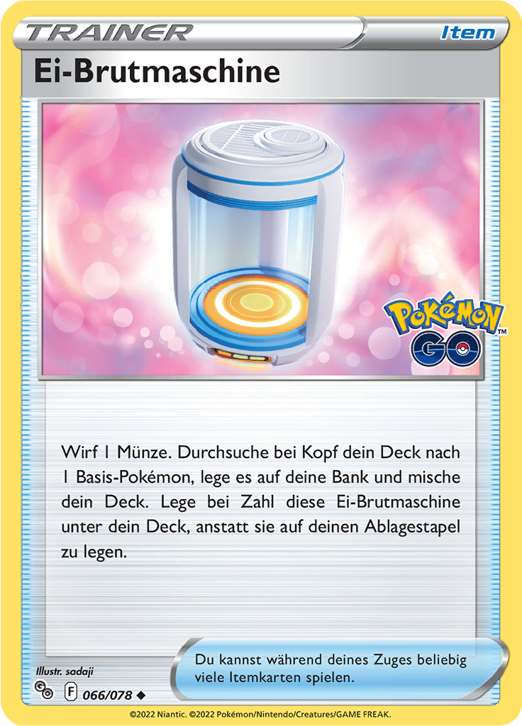 Ei-Brutmaschine (Reverse Holo)
