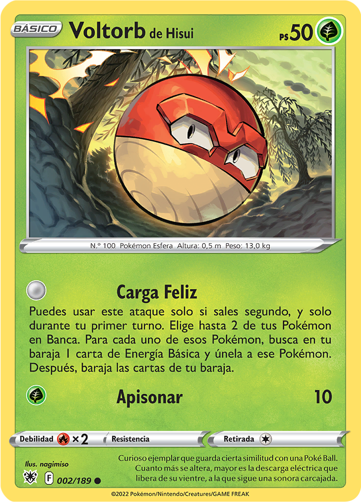 Voltorb de Hisui (Reverse Holo)