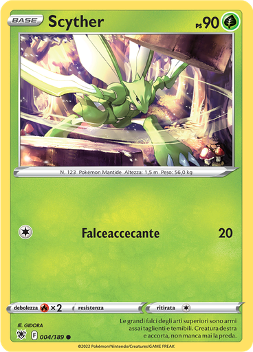 Scyther (Reverse Holo)