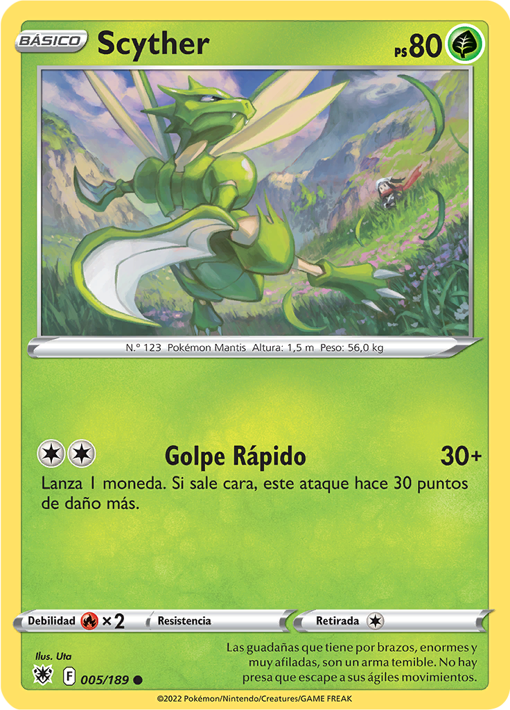 Scyther (Reverse Holo)