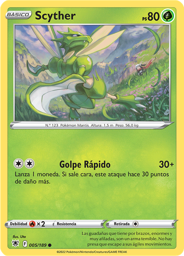 Scyther (Reverse Holo)