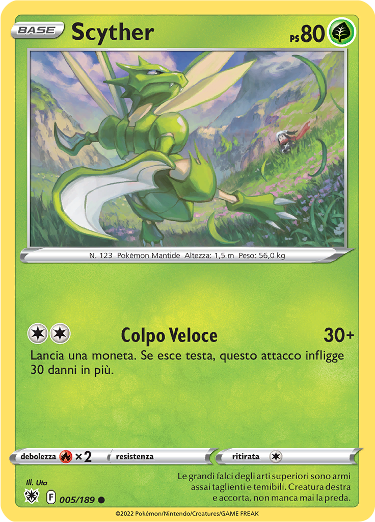Scyther (Reverse Holo)