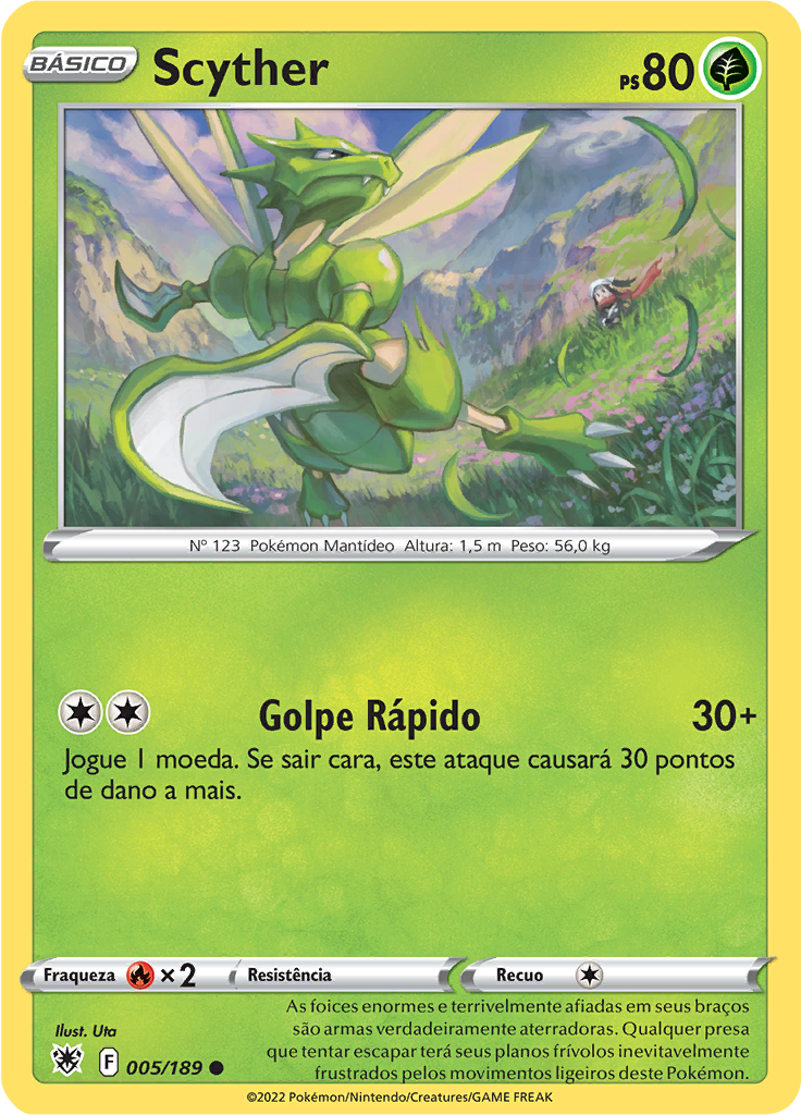 Scyther (Reverse Holo)