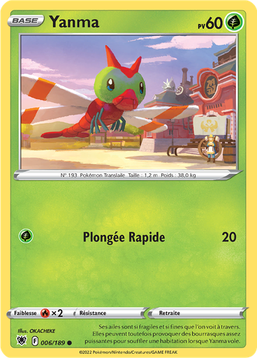 Yanma (Reverse Holo)