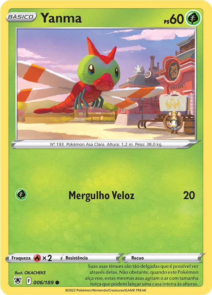 Yanma (Reverse Holo)