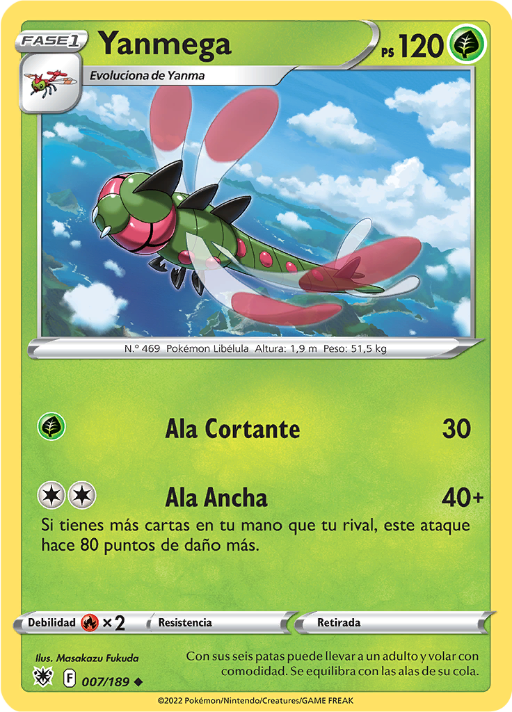 Yanmega (Reverse Holo)