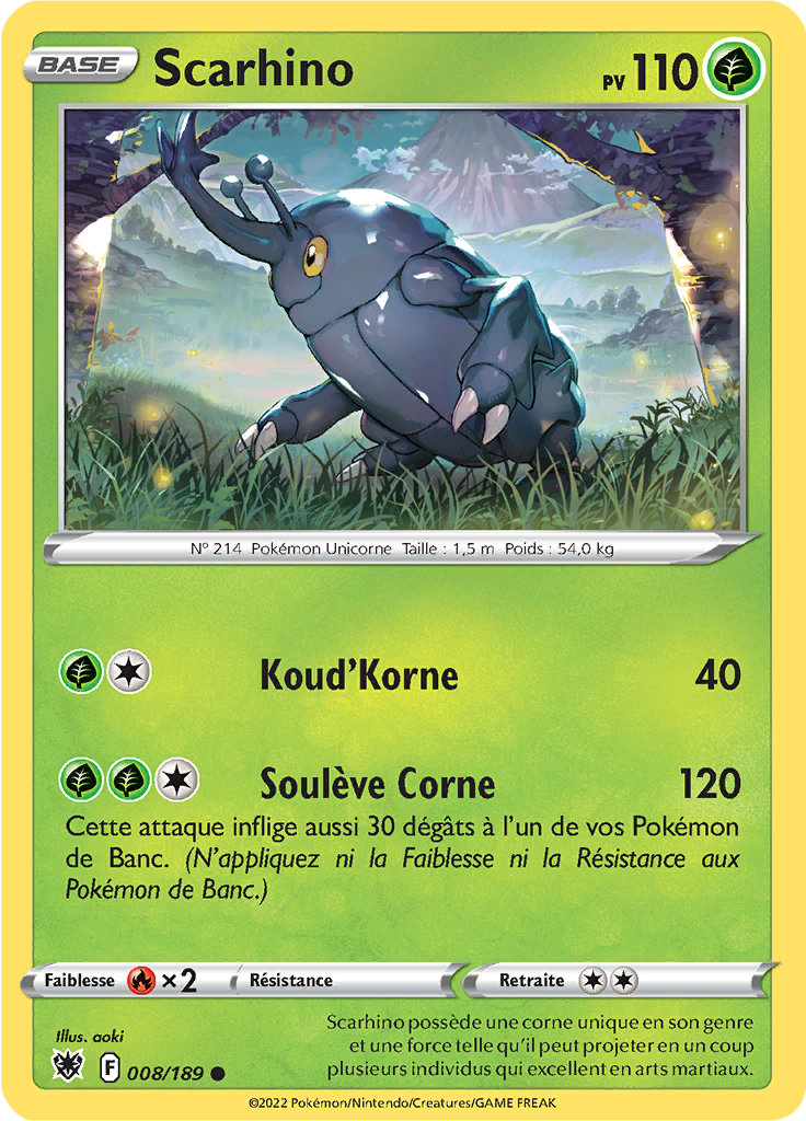 Scarhino (Reverse Holo)