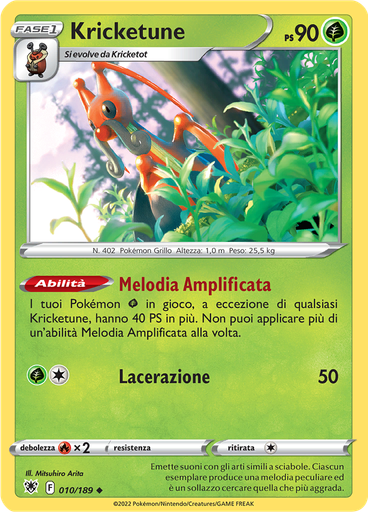 Kricketune (Reverse Holo)