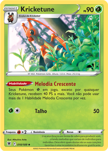 Kricketune (Reverse Holo)