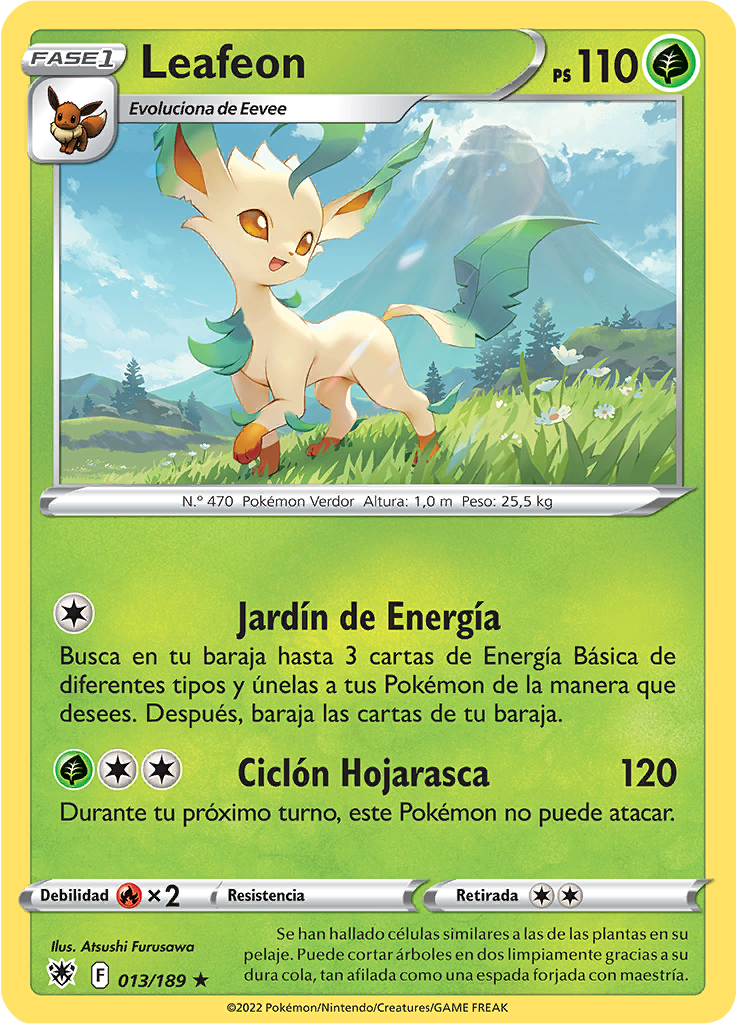 Leafeon (Reverse Holo)