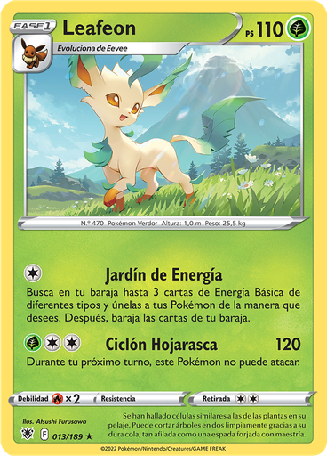 Leafeon (Reverse Holo)