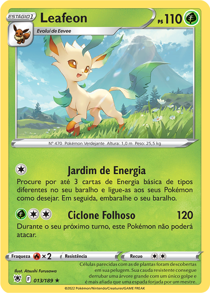 Leafeon (Reverse Holo)