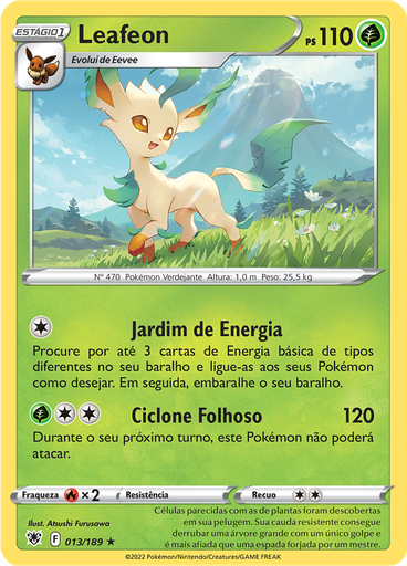 Leafeon (Reverse Holo)