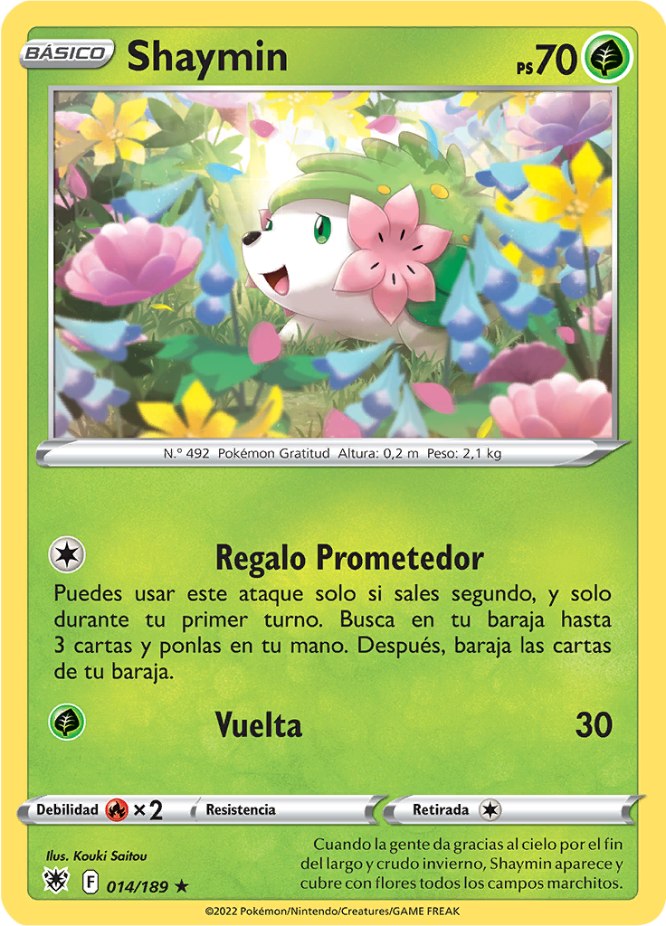 Shaymin (Reverse Holo)