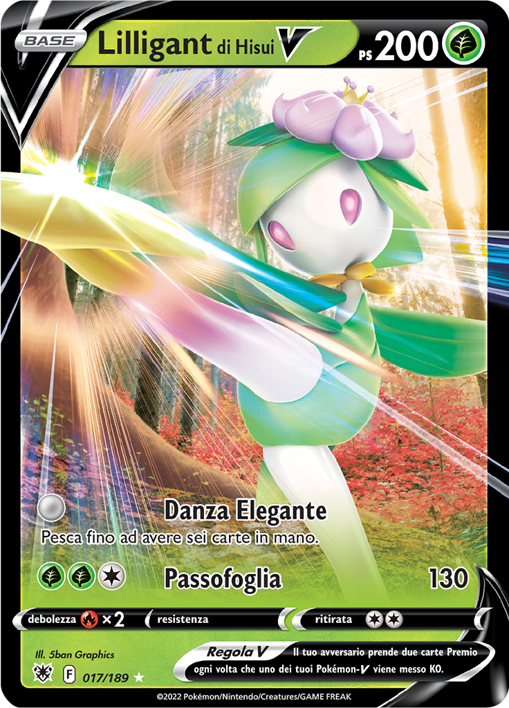 Lilligant di Hisui V