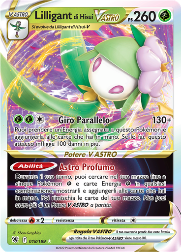 Lilligant di Hisui V ASTRO